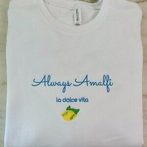 White Always Amalfi Sweatshirt
